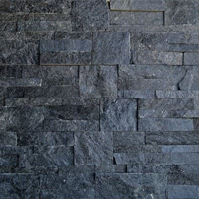 Melnā kvarcīta akmens finieris iekštelpām un āra durvīm JRFS{0}}